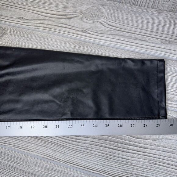 Maurices RTV Perfect Faux Leather Skinny High Rise Pant Women's 18 Reg Black NWT - Picture 11 of 14